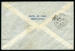 1905 Registered envelope imprinted on reverse HOTEL