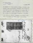 Stamp of Italian States » Tuscany 1851, 2 cr. azzurro su grigio, eccezionale blocco orizzontale di 10, margini completi o prevalentemente ampi, appena sfiorato a sinistra, su grande lettera 
