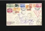 1933 CHICAGO Flight with 3-countries franking: Ger