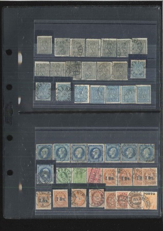1855-1974, SCANDINAVIA Mint & used selection in st