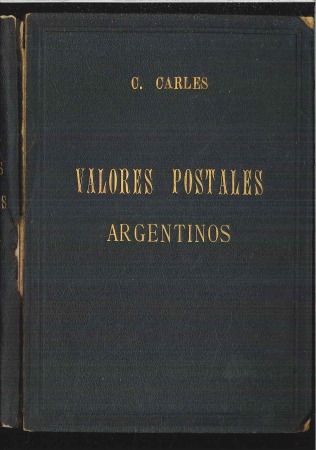 Stamp of Argentina 1897 Specimen collection in C.CARLES book "Valores