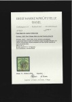 Stamp of Switzerland / Schweiz » Kantonalmarken » Genf Kleiner Adler mit Genfer Rosette entwertet, frisch