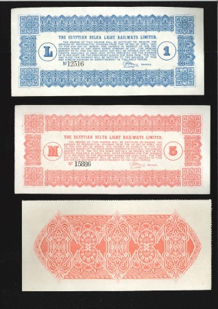 Stamp of Egypt Collection incl. Cigarette customs labels, Salt Ta