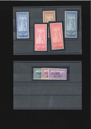 1925-51, Mint selection (virtually all mnh) of mos