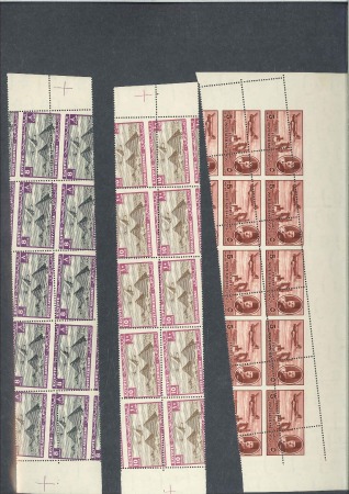 Stamp of Egypt 1933-38 Airmails 5m, 8m, 10m and 20m and 1947 Airm