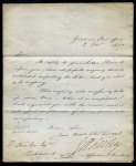 1817 Printed letter in response to an enquiry abou