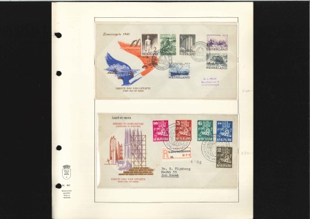 1936-67, Exceptional FDC collection E1-E60, very n