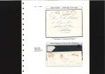 Stamp of France Tarif du 01.07.1850 : Cinq lettres dont une chargé