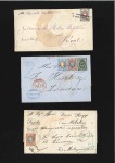 1866-84, RUSSIA Selection of 18 covers, including 