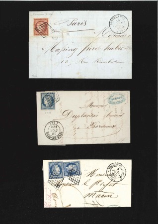 1849-50, 10 lettres dont 9 avec Cérès comme 1F car