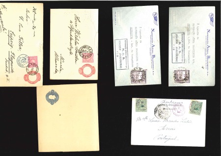 Stamp of Brazil 1881-1947 Group of 104 covers with interest in use