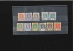 1902-05 2d, 3d, 4d, 6d to 3s and 1904-06 5d and 7 