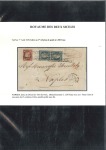 1851-62, Etude sur pages de 8 lettres pour les DEU