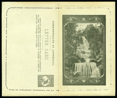 1850s-1990s, WATERFALLS thematic collection written up in 10 albums & 2 folders
