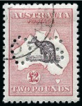 Stamp of Australia » Collections 1912-66 Old-time collection on thirteen large hand-drawn