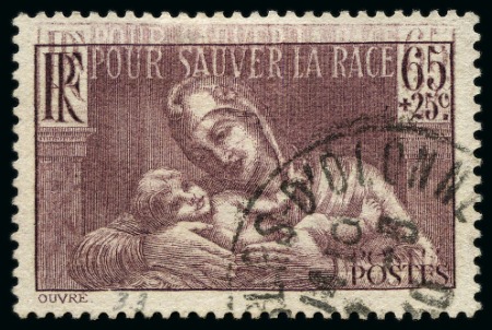 Stamp of France » Collections 1900-1949, Sélection ancienne avec nombreuses variétés du début