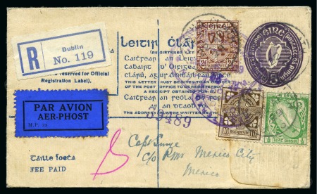1929 (Apr 22) Irish acceptance for air service New York - Nueva Laredo and thence Nueva Laredo - Mexico City