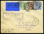 Stamp of Ireland » Airmails 1923 (Oct 31) Irish acceptances for London-Paris airmail, pair of covers plus document