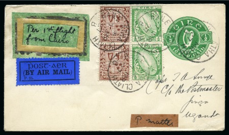 Stamp of Ireland » Airmails 1927 (Mar 7) Irish acceptance for experimental London-Cairo-East Africa airmail service
