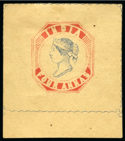 1891 4a Aniline Red and Blue reprint