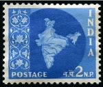 1957 Map series 2np group of colour trials (16)