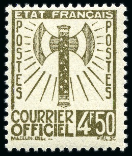 Stamp of France » Collections 1925-1943, Série Francisque complète neuve **, plus
