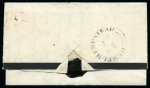 Stamp of Great Britain » 1840 1d Black and 1d Red plates 1a to 11 1840 Mourning wrapper from Hemel Hempstead (Hertfordshire) to Kettering with 1840 1d black pl.1a EK