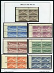 1948 (Apr 7)-65 Airmail issue collection in 2 albums