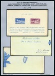 1948 (Apr 7)-65 Airmail issue collection in 2 albums