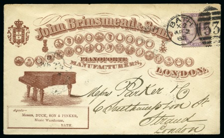 1885 Pianoforte Manufactures - John Brinsmead & Sons,