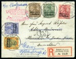 German Post Offices: 1898-1912 Attractive collection