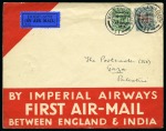 1929 (Mar 30) Imperial Airways London-Alexandria-Gaza-Baghdad-Basra-Karachi collection