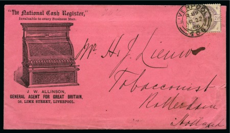 1886 The National Cash Register Company - Agents for