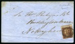 Stamp of Great Britain » Hand Illustrated and Printed Envelopes 1857 WM. Dray and Co's of London - Farm Carts, blue
