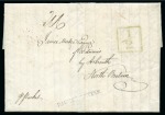 Stamp of Danish West Indies » Pre-Philately and Stampless Covers 1839 (18 Mar.) Folded entire from St.Croix to Arbroath/Scotland,