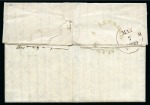 Stamp of Danish West Indies » Pre-Philately and Stampless Covers 1839 (18 Mar.) Folded entire from St.Croix to Arbroath/Scotland,