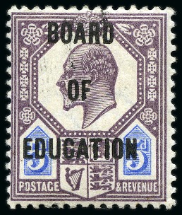 Stamp of Great Britain » Officials WITHDRAWN (FORGERY)