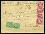 Stamp of France » Collections 1870-1872, Intéressante sélection de 34 lettres avec