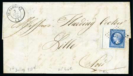 Stamp of France » Collections 1838-1875, Intéressante sélection de  lettres avec