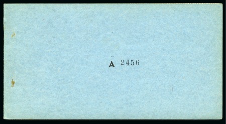 1934 1pi carmine, complete 100pi booklet