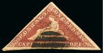 The Cape Triangulars 1853-1864 An outstanding old-time ollection of these famous stamps