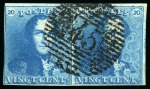 Stamp of Belgium » Belgique. 1849 Epaulettes - Émission COB N 2, 20 cent. Epaulettes, une paire avec une seule