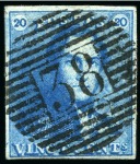 Stamp of Belgium » Belgique. 1849 Epaulettes - Émission Oblitérations de perception ouvertes au 1 juillet 1849 sur les Epaulettes : 273 exemplaires