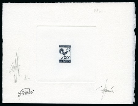 Stamp of France » Collections 1954-2002, 26 épreuves de projets non adoptés de