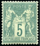 Stamp of France 1876-99 Collection de 28 timbres au Type Sage sélectionnés