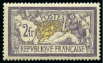 Stamp of France » Collections 1890-1962, Sélection de particularités, variétés,