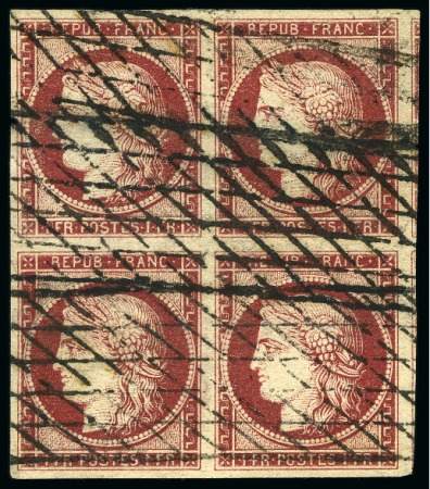 Stamp of France » Collections 1849-1885, Sélection de classiques en 1 classeur dont