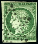 1849-1870, Sélection de pièces dont Yv. 1b, 2b, 2c