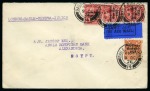 1922-24, Overprint issues collection of 68 covers and cards
