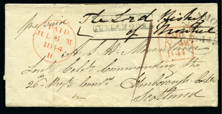 Stamp of Ireland » Collections 1707-1880, Collection of various items in four folders
